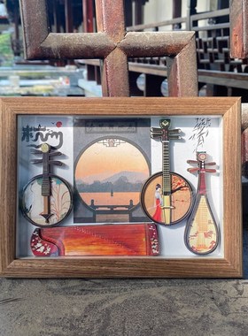 杭州特产文创西湖摆件特色中国风古风纪念品送老外领导高档小礼物