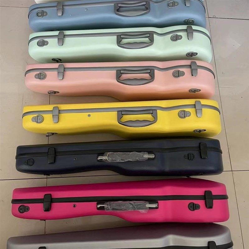 小提琴盒高硬度超轻航空复合材料轻便抗压耐磨防水防潮双背琴盒