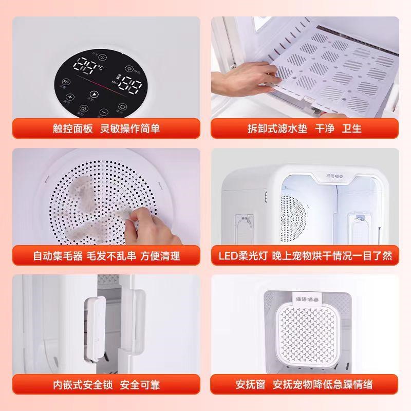 宠物烘干箱烘干机家用吹水机猫咪狗狗吹干机神器洗澡负离子吹风机