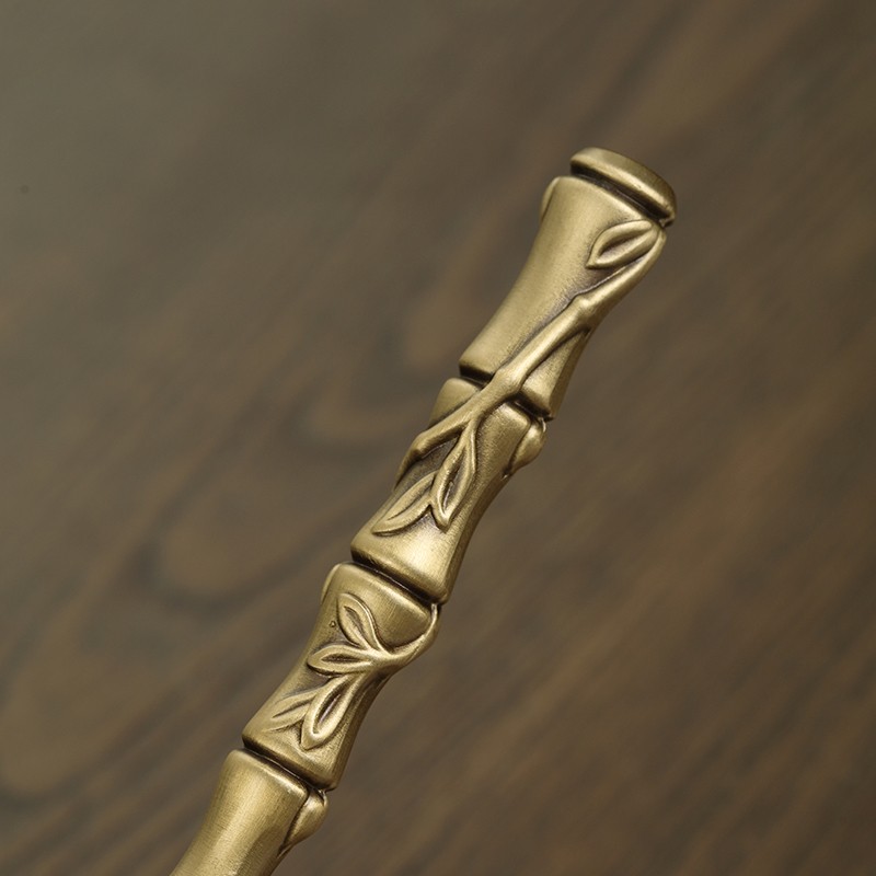 纯铜茶勺茶铲黄铜茶匙茶则高档茶具茶道配件分茶勺茶叶勺子取茶器