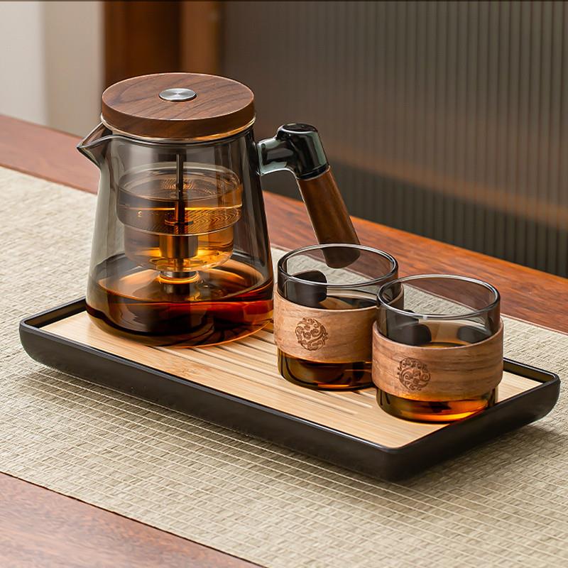 飄逸杯玻璃泡茶壺家用一人