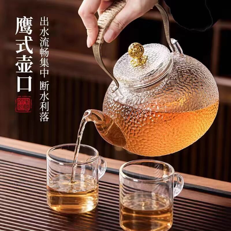 玻璃茶壶泡茶家用耐高温电陶炉煮茶器围炉2026新款烧水壶养生茶具