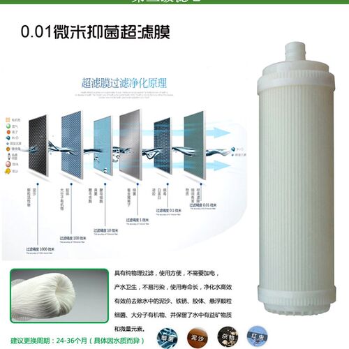 金田008伯仕源008A净水器滤芯008A型配套三级滤芯6条装净福净水机