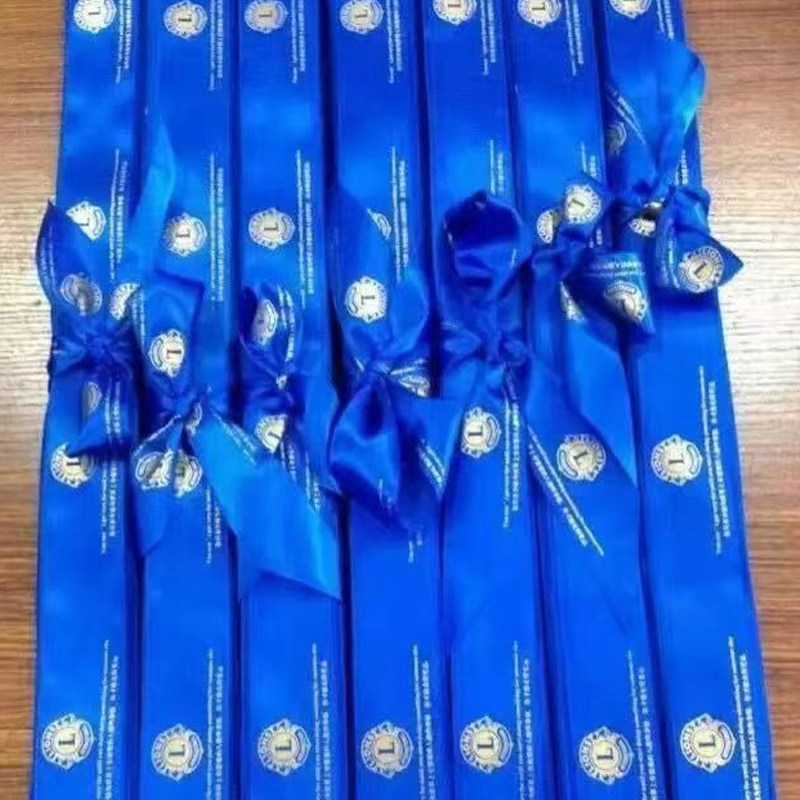 狮子会LIONS换届庆典会议服务活动嘉宾彩带迎宾授带定做小旗胸花