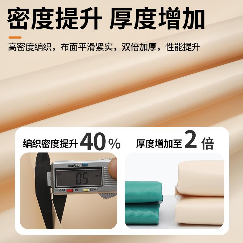 加厚防水刀刮布PVC材质遮阳布 帆布雨棚布适用于汽车防雨篷布 灰