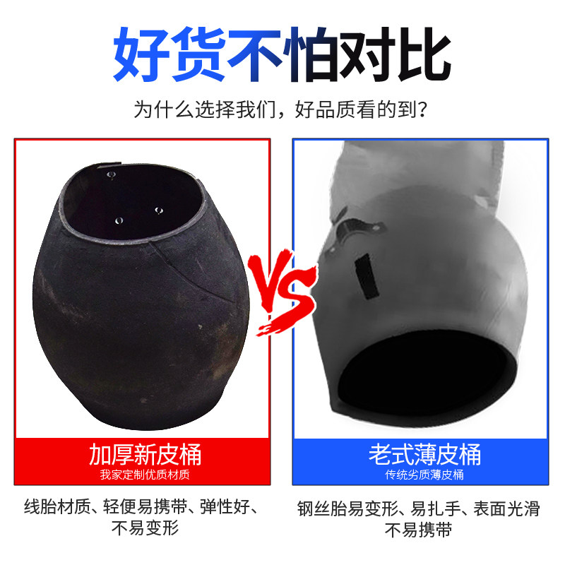爆米花机皮桶老式皮篓子袋子专用网兜配件帆布袋接米花机放炮桶