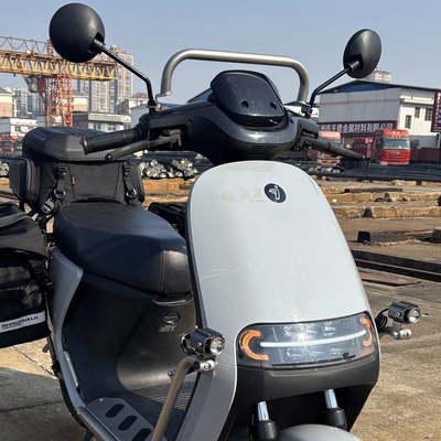 九号电动摩托车后视镜导航支架