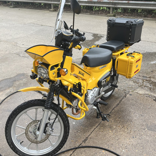 适用进口本田幼兽CC110护杠边包架储物盒置物盒专用改装配件