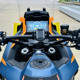 适用升仕703F后视镜前置手把手机导航拓展支架横杆专用改装配件