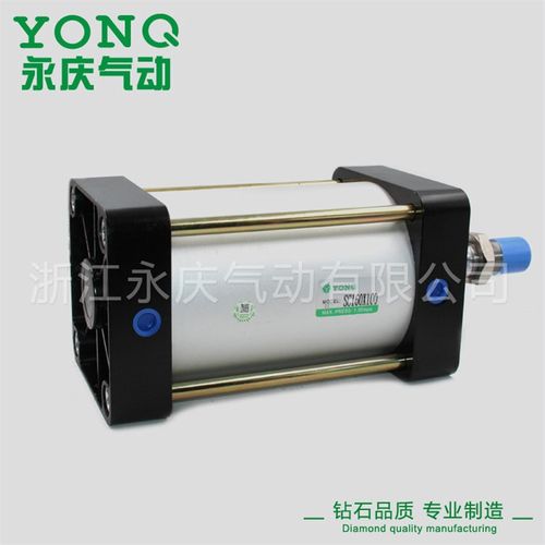 永庆气动 SC标准气缸 SC160X50S活塞式带磁性标准气缸 可调节气缸