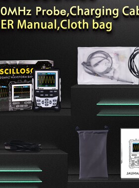 TOOLTOP 120MHz频率500Msps采样率 ET120M手持彩色模拟示波器