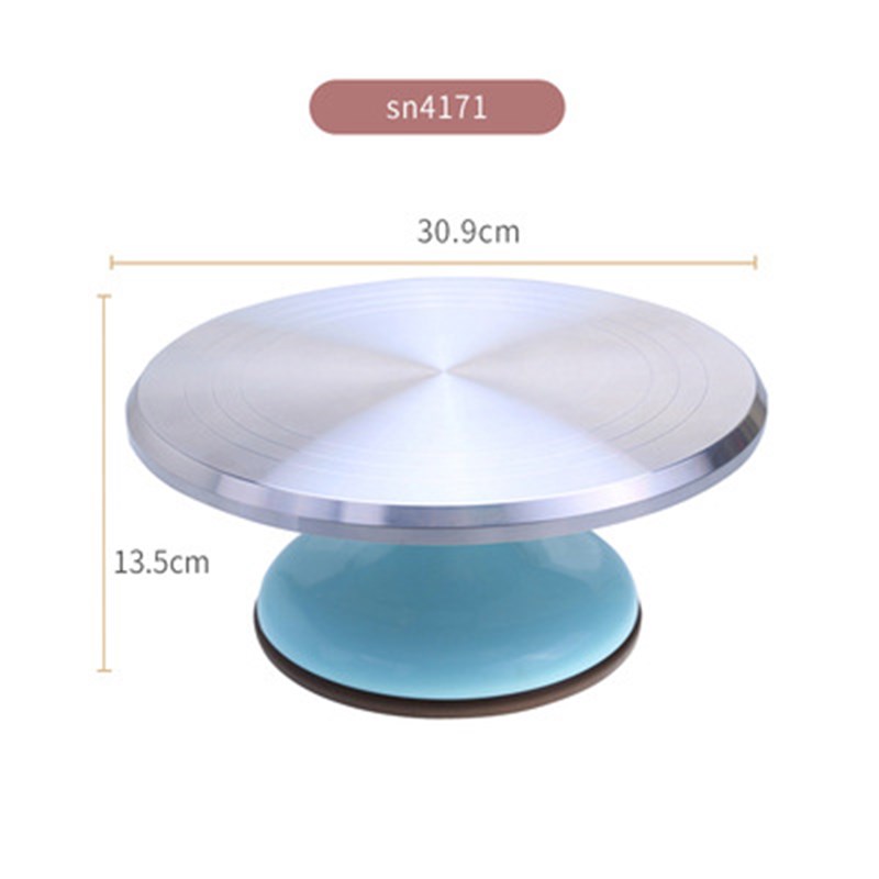 铝合金蛋糕奶油转盘裱花台托台旋转抹面家用商用裱花转台烘焙新款