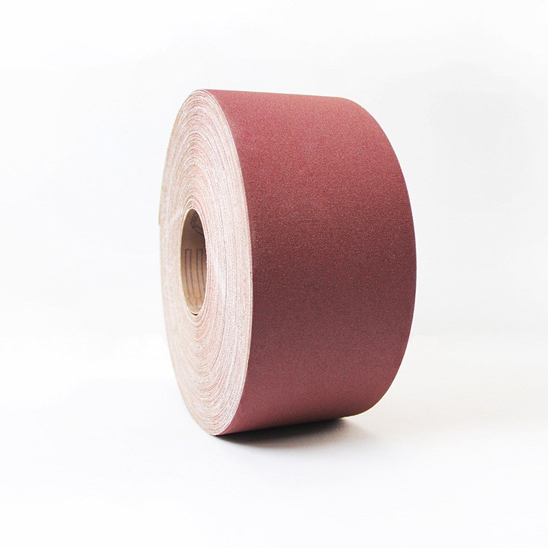 星泰厂家手撕除锈打磨抛光磨料硬布棕刚玉红砂砂纸砂布卷整卷
