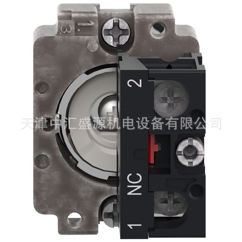 XB2选择开关XB2BD21C二档选择开关黑色1常开 ZB2BD2C+ZB2BZ101C