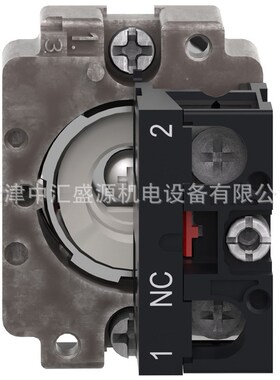 XB2选择开关XB2BD21C二档选择开关黑色1常开 ZB2BD2C+ZB2BZ101C