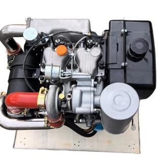 30马力双缸风冷涡轮增压柴油发动机 22kw