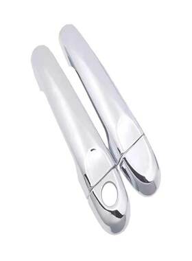 适用于10-19款日产JUKE F15英菲尼迪ESQ拉手亮黑车门把手碳纤门碗