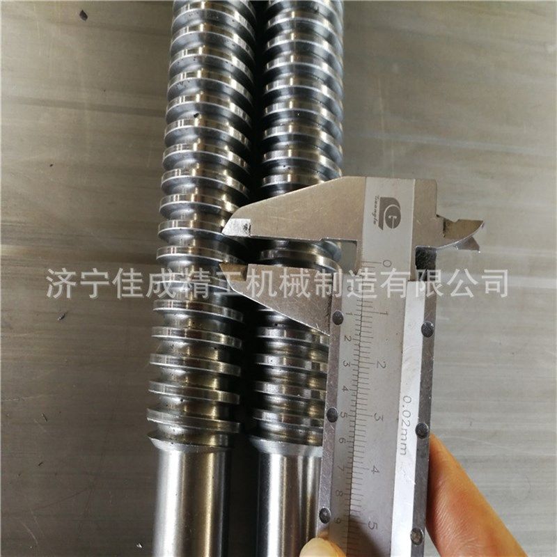 厂家直销梯形丝杆加工机床传动丝杆螺杆T20T型螺纹丝杆制作一件起