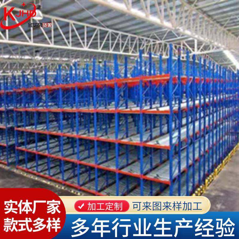 重型仓库滚筒货架托盘重力式货架