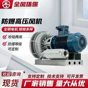 高压风机FBZ 92S防爆耐高温高压变频调速防腐气体粉尘防爆风机