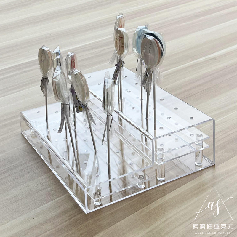 透明棒棒糖展示架甜品台陈列插座自助餐摆盘糖果水果串串烘培工具