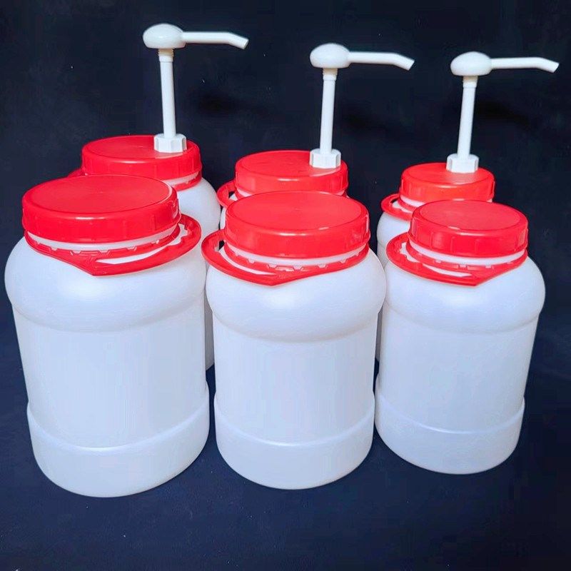 3L4L5L6升塑料密封罐6公斤蚝油桶大鸡鸭鹅蛋桶大米桶酱桶猪油桶