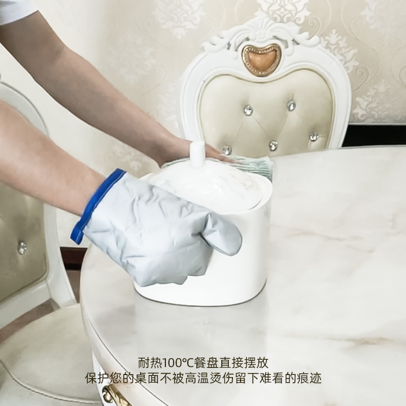 桌面保护垫软玻璃水晶板塑料桌面垫防水防烫透明桌垫pvc办公家用