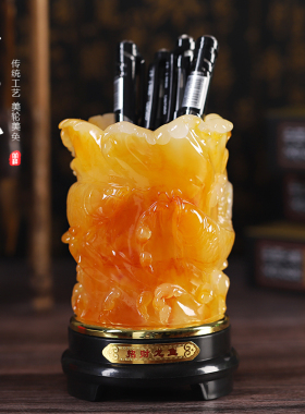 办公桌可旋转创意笔筒桌面工艺品摆件书桌收纳装饰品学生用品送礼