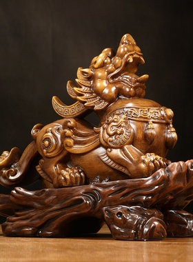 招财貔貅摆件新店开业送礼实用客厅店铺前台办公室桌面装饰品