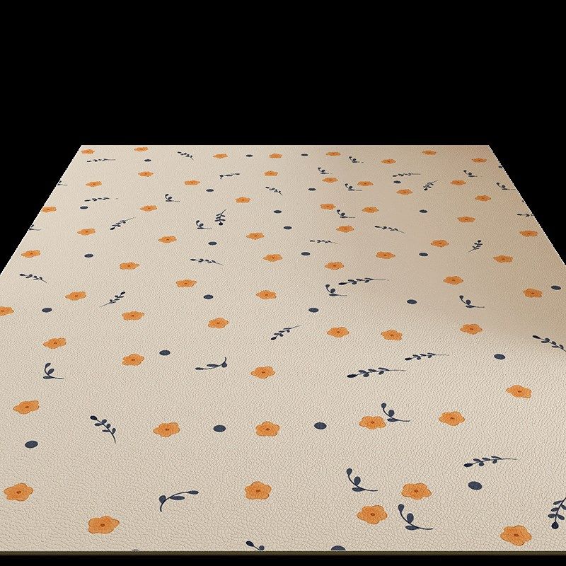 奶白厨房地垫防滑防水防油可擦免洗pvc防水垫子耐脏脚垫简约地毯,居家布艺,厨房地垫,淘宝优惠券,粉丝福利购,淘宝优惠卷