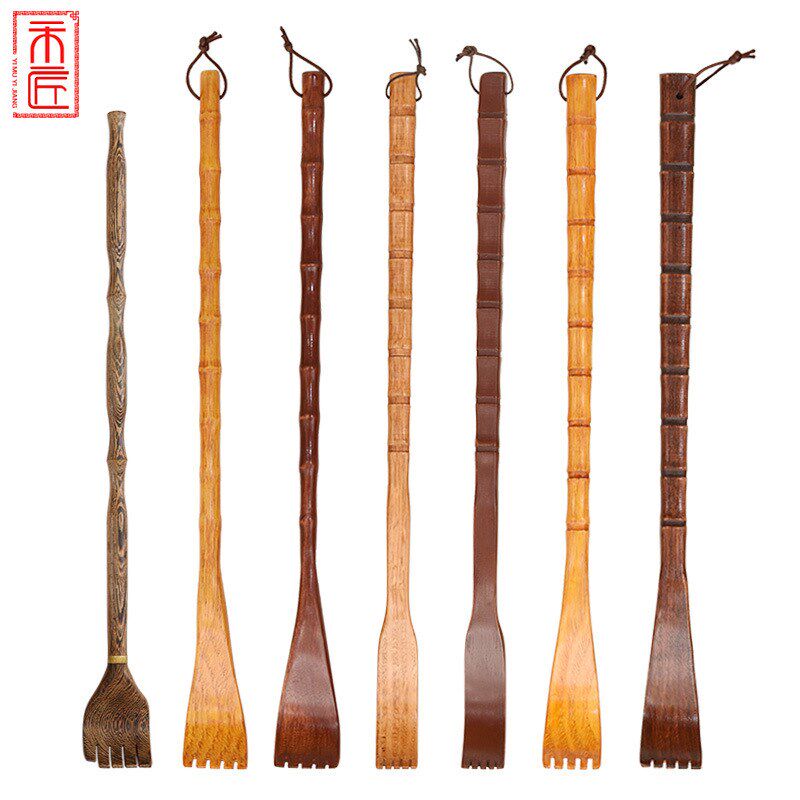 不求人痒痒挠孝顺子 老人乐痒痒挠木质抓背神器抓痒器挠痒爬实木