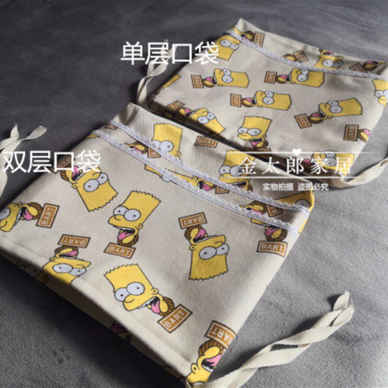 定制现做新款幼儿园儿童椅背套靠背图书收纳袋创意书袋挂袋