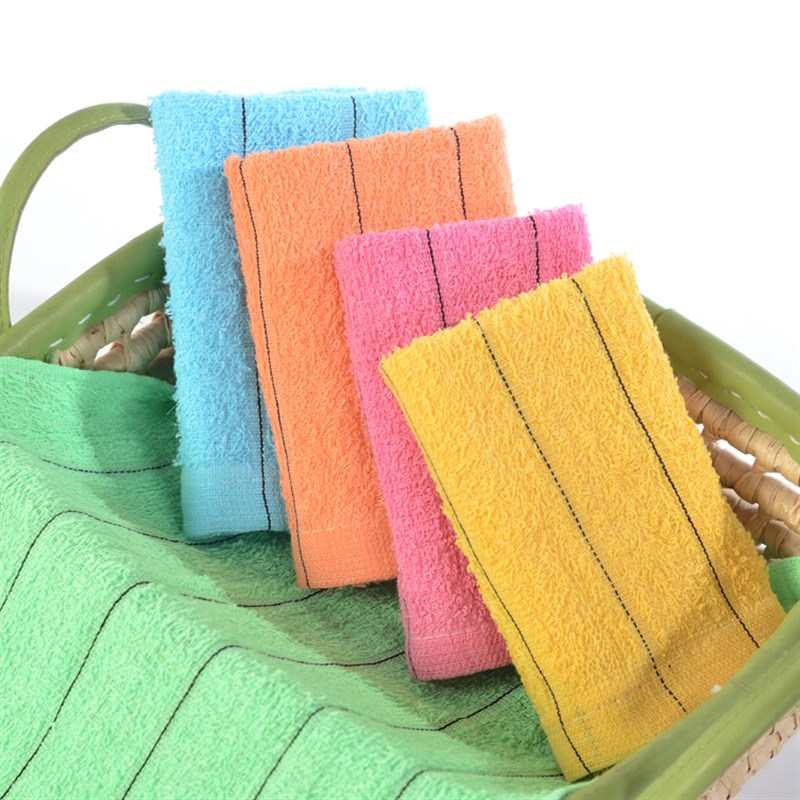 50条宾馆足疗洗浴饭店便宜一次性毛巾棉小吃摊肉铺擦机器清洁抹布