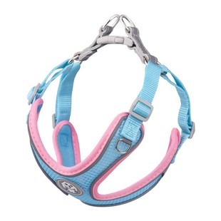 宠物背心式胸背小狗狗大型犬小型犬可爱泰迪金毛防冲爆遛狗牵引绳