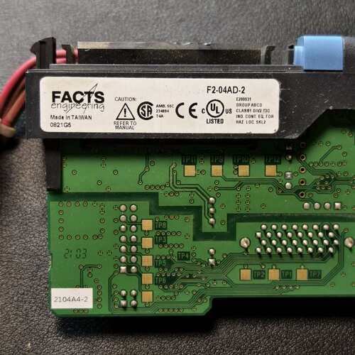 议价KOYO F2-04AD-2模块，4通道模拟量输入，