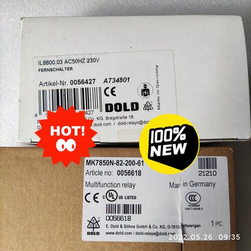 议价Dold安全继电器IL8800.03IL880003IL8800.03IL8800-0303