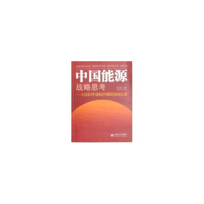 【正版书包邮】中国能源战略思考何祚庥北京师范大学出版社