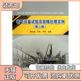 【正版书包邮】电气设备试验及故障处理实例第2版单文培王兵齐玲中国水利水电