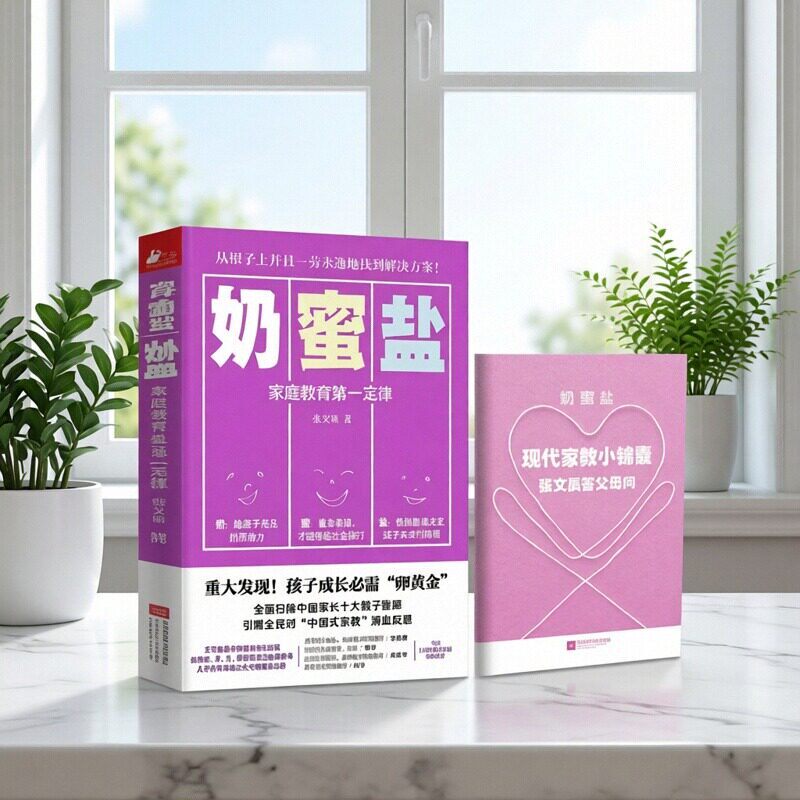 【正版速发】奶蜜盐 家庭教育定律 张文质著 江苏文艺出版社 育儿书籍 978753999251