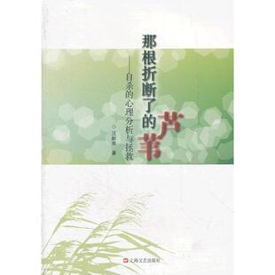 【正版书包邮】那根折断了的芦苇的心理分析与拯救汪新亮上海文艺出版总社