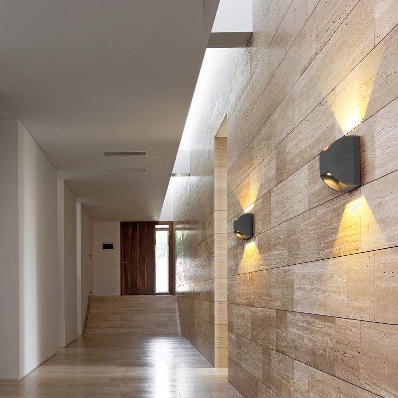 led户外双头壁灯外墙上下射灯室外防水庭院洗墙灯阳台装饰墙壁灯,家装灯饰光源,壁灯,淘宝优惠券,粉丝福利购,淘宝优惠卷