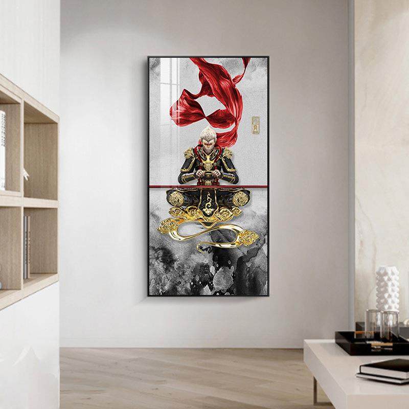 新款5D钻石画玄关客厅满钻石绣孙悟空十字绣现代简约点,居家布艺,钻石绣,淘宝优惠券,粉丝福利购,淘宝优惠卷