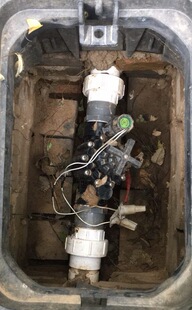 农田绿地温室大棚使用中的智能灌溉电磁阀2寸63管DN50