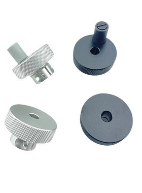 米斯米同款手轮HOKP/HOKNP40/50/63-8/10/12铝合金黑色开口型手柄