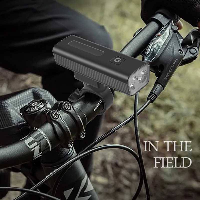 新品T6 LED强光自行车灯支持输出户外骑行装备山地车灯夜骑灯