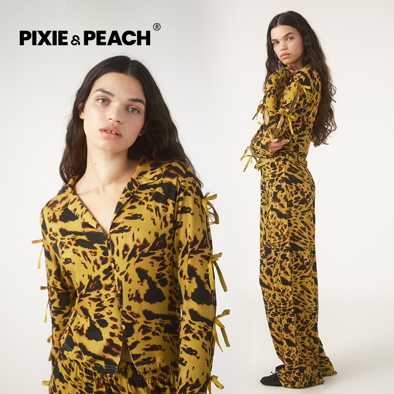 疯长的生命力豹纹黄软糯豹纹套装