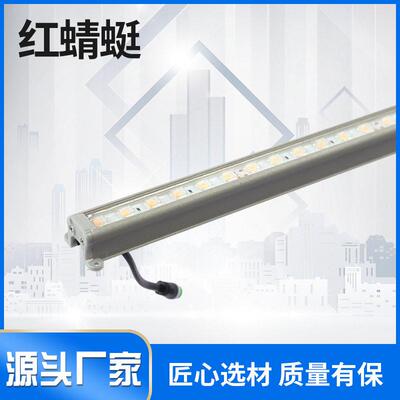 led772洗墙灯户外防水七彩条形dmx庆5控12外灯亮线性压室内婚灯