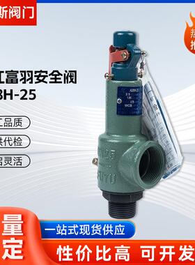 富羽安全阀A28H-16/25/40/64高压自动可调节锅炉储气罐蒸汽泄压阀