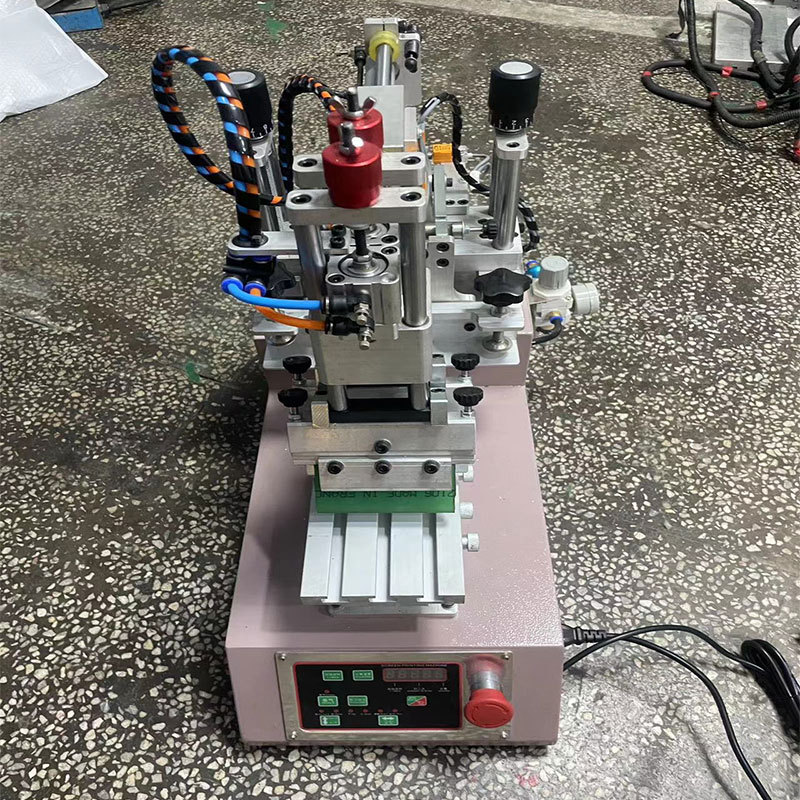 台式小型摇臂丝印机平面丝网印刷机风环塑胶外壳丝印机斜臂印刷机