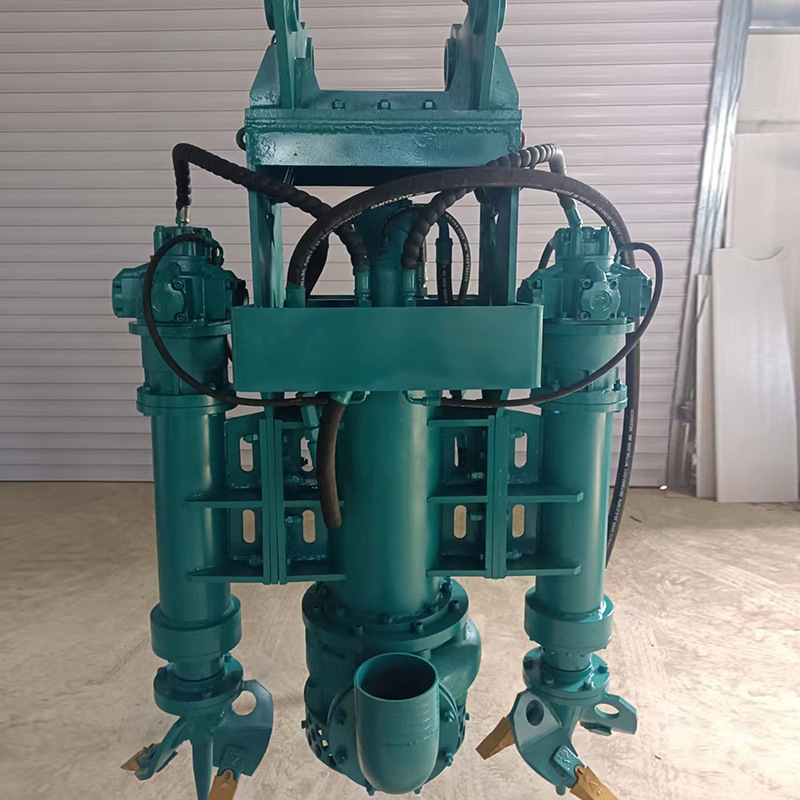 清淤高扬程泵潜水渣浆泵大口径液压式挖掘机大流量河底液压抽沙泵